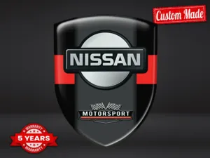 Nissan Pegatina Silicona Pro Profesional Personalizable